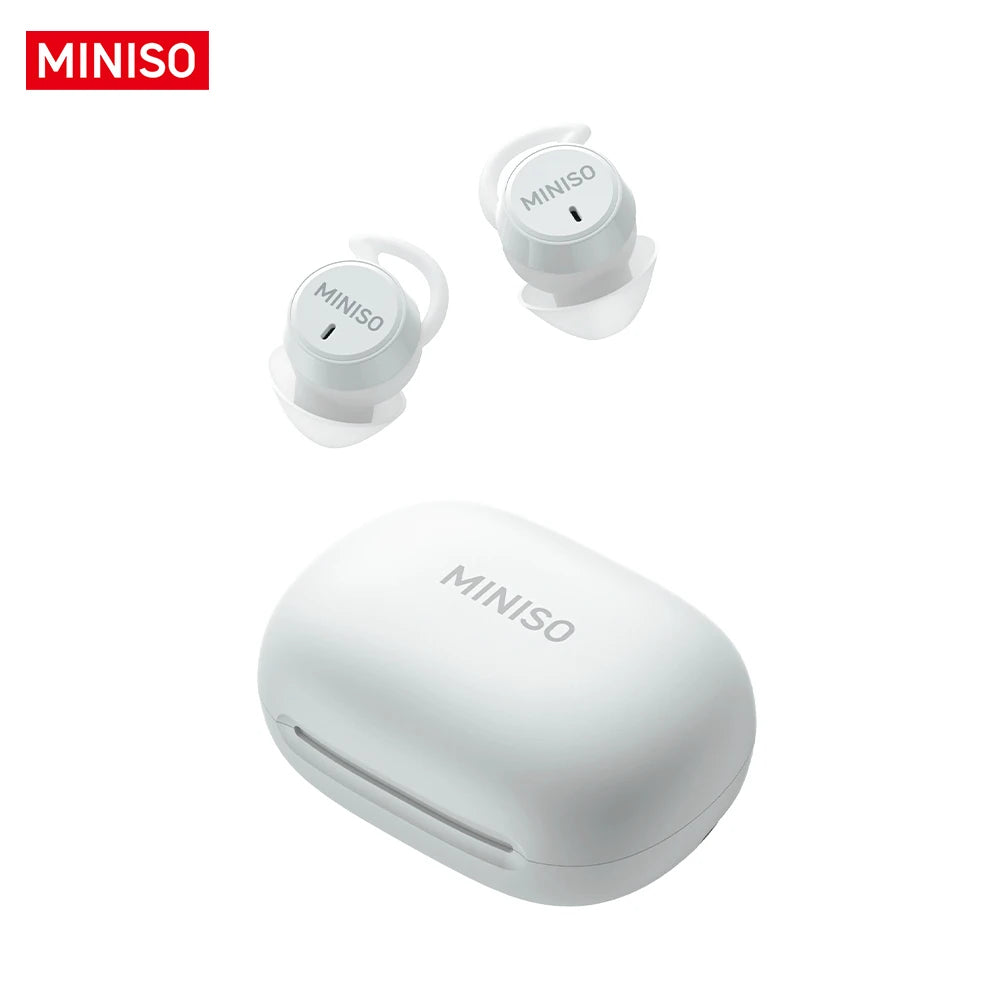 Miniso Ai Translator Bluetooth 6.0 TWS Earbuds Wireless Headphones