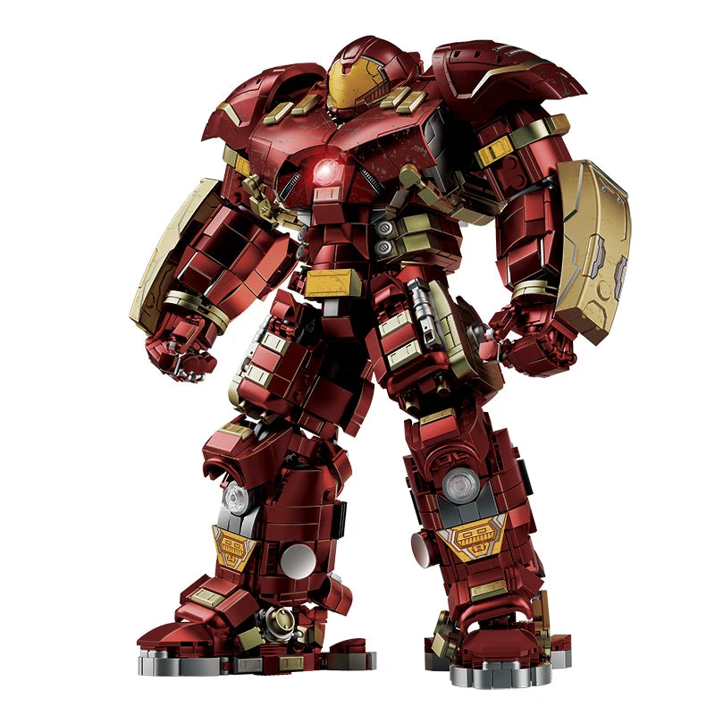 2700+pcs Iron Heroes Mark Buster Mech Building Blocks Action Figure DIY Model Toy Gift