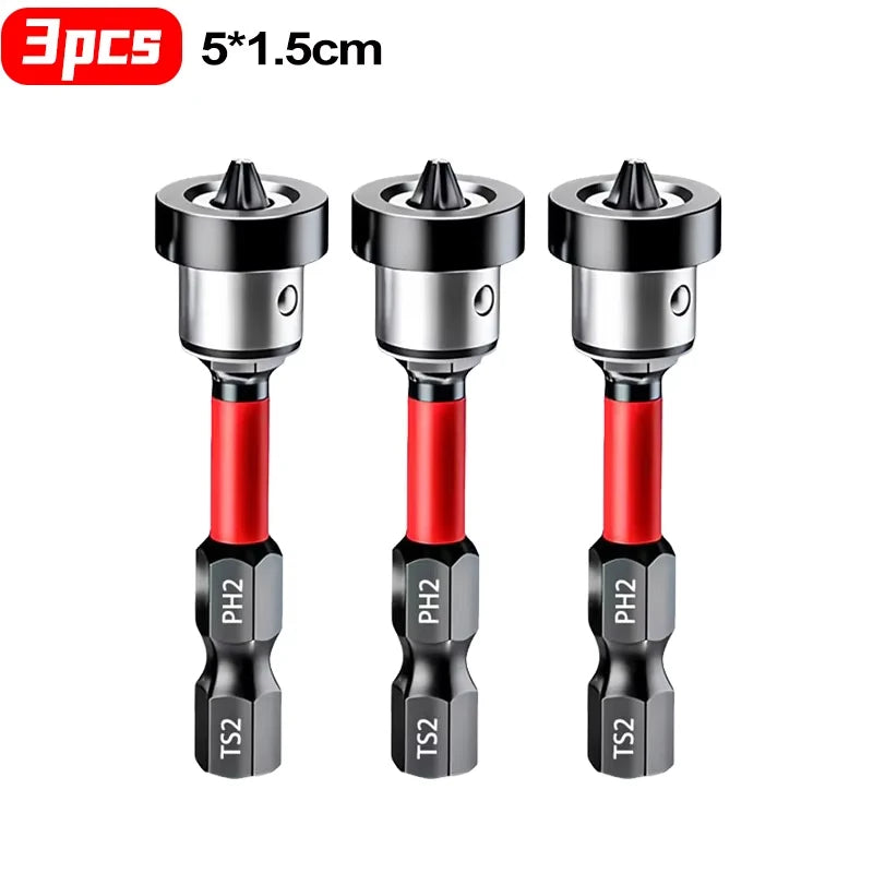Magnetic Positioning Screwdriver Bits S2 for Drywall Plasterboard Gypsum