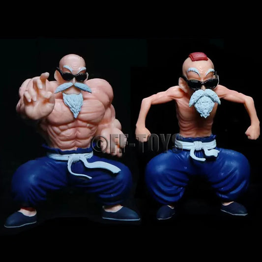 10cm Dragon Ball Master Roshi Figure Kame Sennin Figurine PVC Action Figures Collection Model Toys for Children Gifts-EXPROTAS