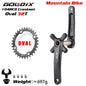 GOLDIX XT MTB Crankset 170/175mm 104BCD Wide Narrow Chainring Shimano SRAM 11–12s - EXPROTAS