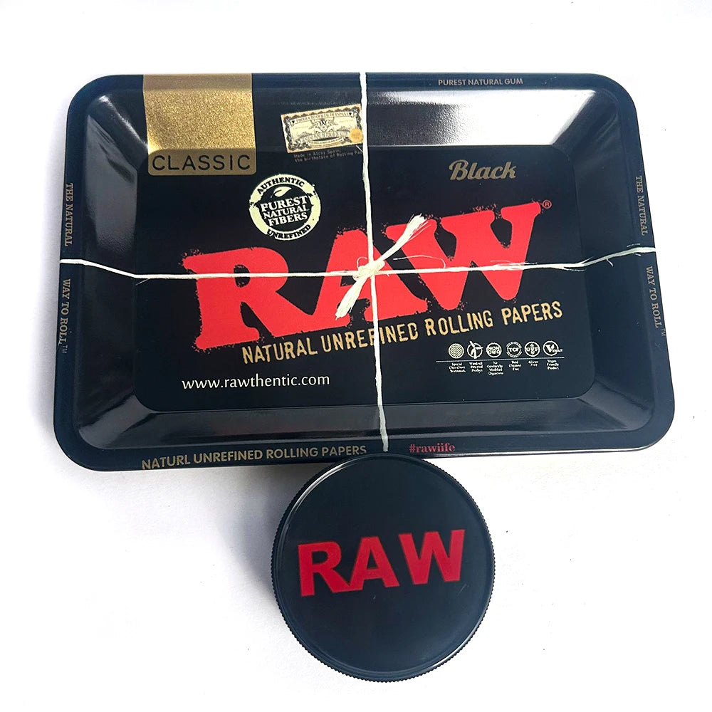 60mm Plastic Herb Grinder 2 Layer Spice Crusher with Metal Tobacco Rolling Tray