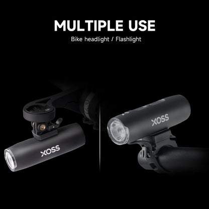 EXPROTAS Bike Front Light USB Rechargeable Waterproof MTB LED Lamp 1200 Lumens