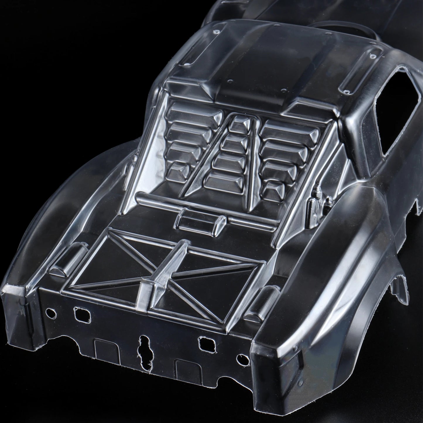 HooCrawler 1/14 Pre-Cut Clear Pickup Body Shell Kit Arrma Mojave Grom RC Truck