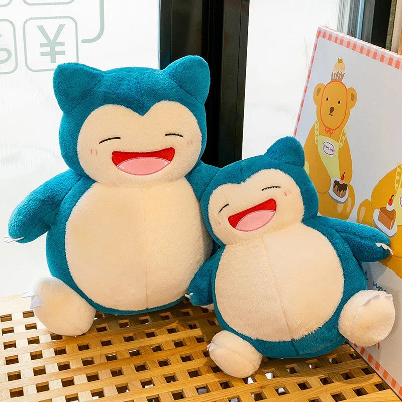 35cm Snorlax Plush Toy Soft Kawaii Stuffed Animal Kids Pillow