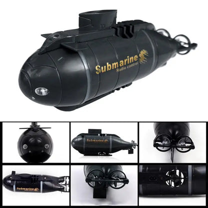 Mini RC Submarine Speed Boat Remote Control Toy Gift for Kids Diving