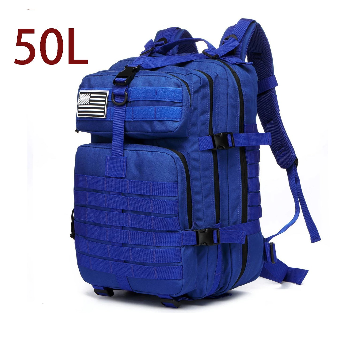 Waterproof Backpack Bag 25L/50L Tactical Outdoor Hiking Rucksack Camping