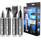 Rechargeable Trimmer For Men - Nose Ear Hair Eyebrow Clippers Grooming Set