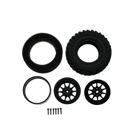 70mm Tire Clamp Wheel for MN D90 MN98 MN99S WPL RC Car Upgrade Parts