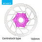 RYET Ultralight Floating Disc Rotor 140/160mm 6-Bolt Center Lock for MTB Road Bike