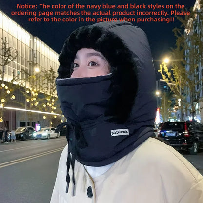 Winter Hat Waterproof Windproof Warm Down Cap for Men Women Outdoor Skiing