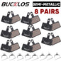 Semi-Metal Disc Brake Pads for Shimano B01S B05S MT200 MTB Road