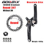 GOLDIX MTB Crankset 104BCD with Narrow Wide Chainring Round or Oval Options - EXPROTAS