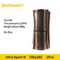 700x25C 28C 32C Continental Road Tyre Ultra Sport III Grand Sport Race