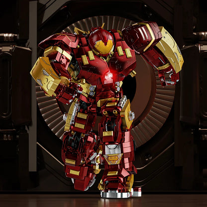 2700+pcs Iron Heroes Mark Buster Mech Building Blocks Action Figure DIY Model Toy Gift