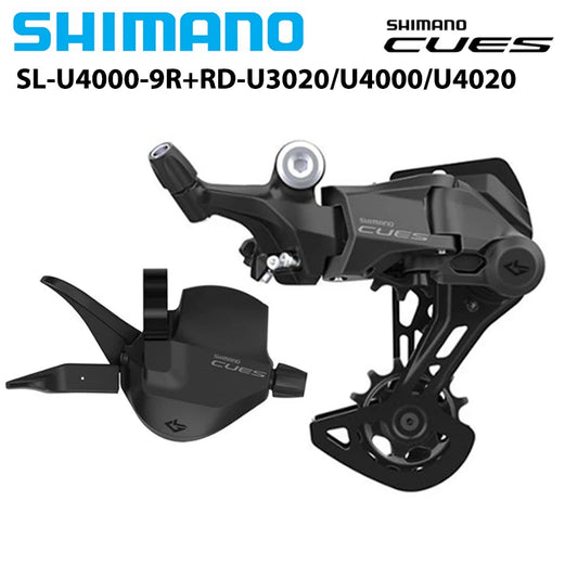 Shimano CUES U4000 9-Speed Shifter SL-U4000-9R + Rear Derailleur RD-U4000 Options