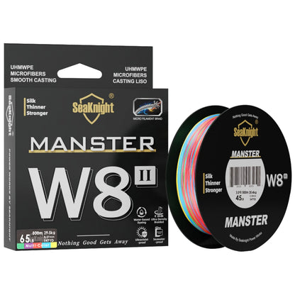 SeaKnight Fishing Line 500m Braided PE Saltwater 15-100LBs W8 II