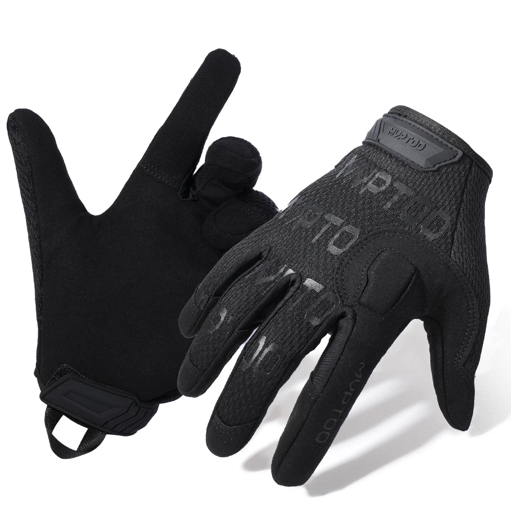 Tactical Full Finger Gloves Touch Screen Airsoft Military Combat Shooting Gear