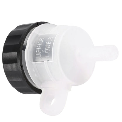 Motorcycle Foot Rear Brake Master Cylinder Fluid Bottle Oil Reservoir Tank