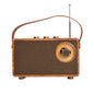 Mini Retro Wireless Bluetooth Speaker Portable FM Radio Music Player