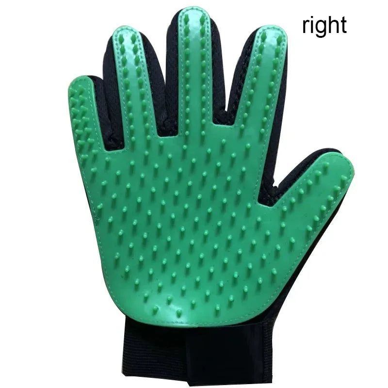 Pet Grooming Glove Deshedding Hair Remover Massage Brush for Dog Cat