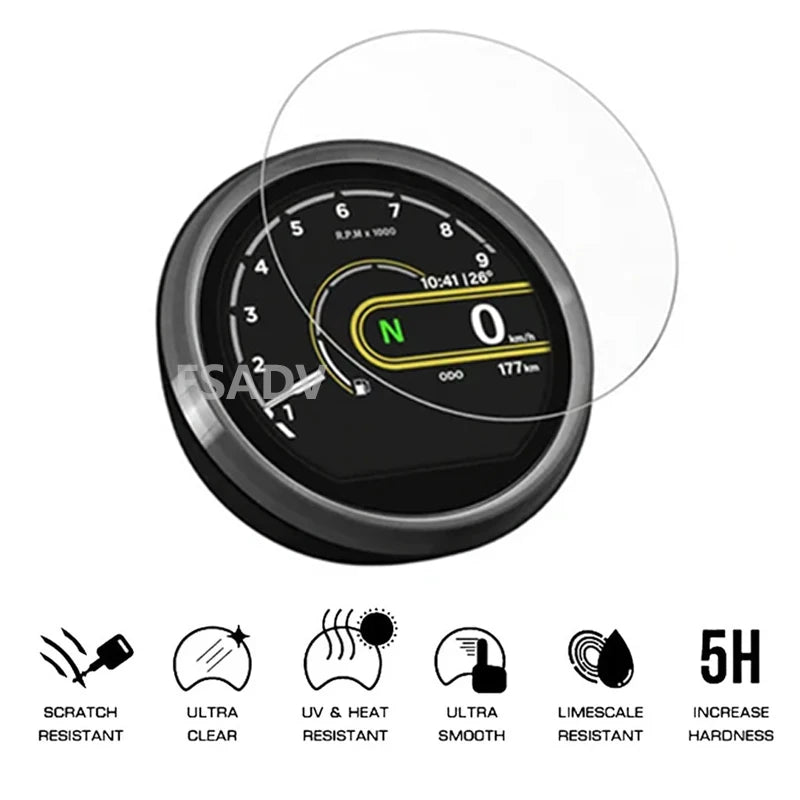 Instrument Cluster Screen Protector for Royal Enfield Himalayan 450