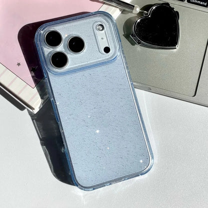 Ultra Thin Glitter Clear Case for iPhone 13-17 Air Pro Max Plus TPU Cover