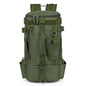 Tactical Fishing Backpack Tackle Bag with Rod Holders Large Molle Hiking