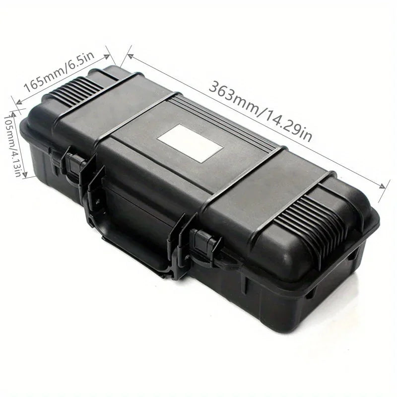 Shockproof Sealed Camera Case Bag Organizer, Photography Storage Box with Sponge Protector