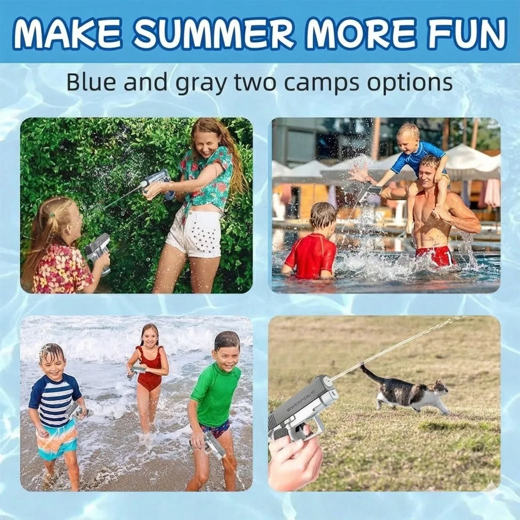 Water Pistol Toy for Kids Summer Pool Beach Shooting Games Outdoor Fun