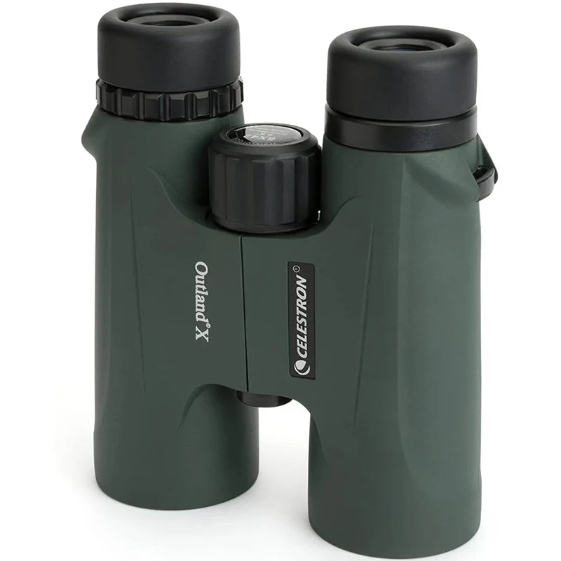 Celestron Outland X 8x42 10X42 Green Binoculars Waterproof & Fogproof Binoculars for Adults Multi-Coated Optics and BaK-4 Prisms-EXPROTAS