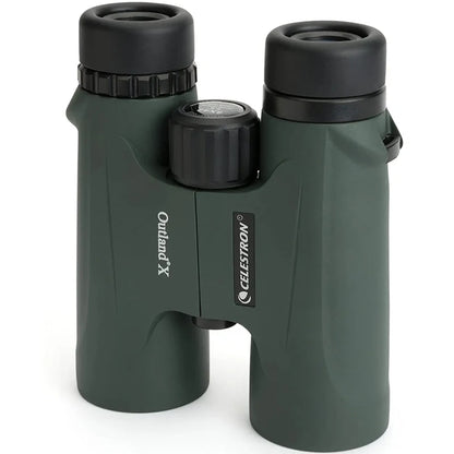 Celestron Outland X 8x42 10X42 Green Binoculars Waterproof & Fogproof Binoculars for Adults Multi-Coated Optics and BaK-4 Prisms-EXPROTAS