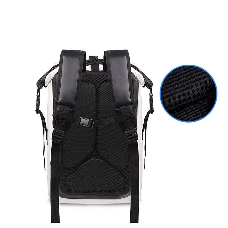 30L Waterproof Dry Bag Backpack Fishing Kayak Raft Swim Trek Gear
