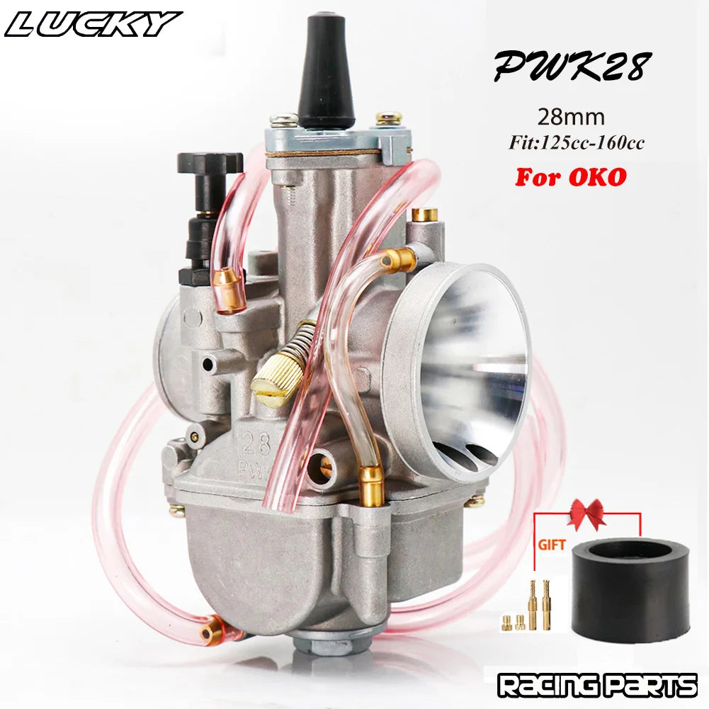 PWK Power Jet Carburetor 21-34mm for 2T 4T Dirt Bike Pit Bike ATV Scooter