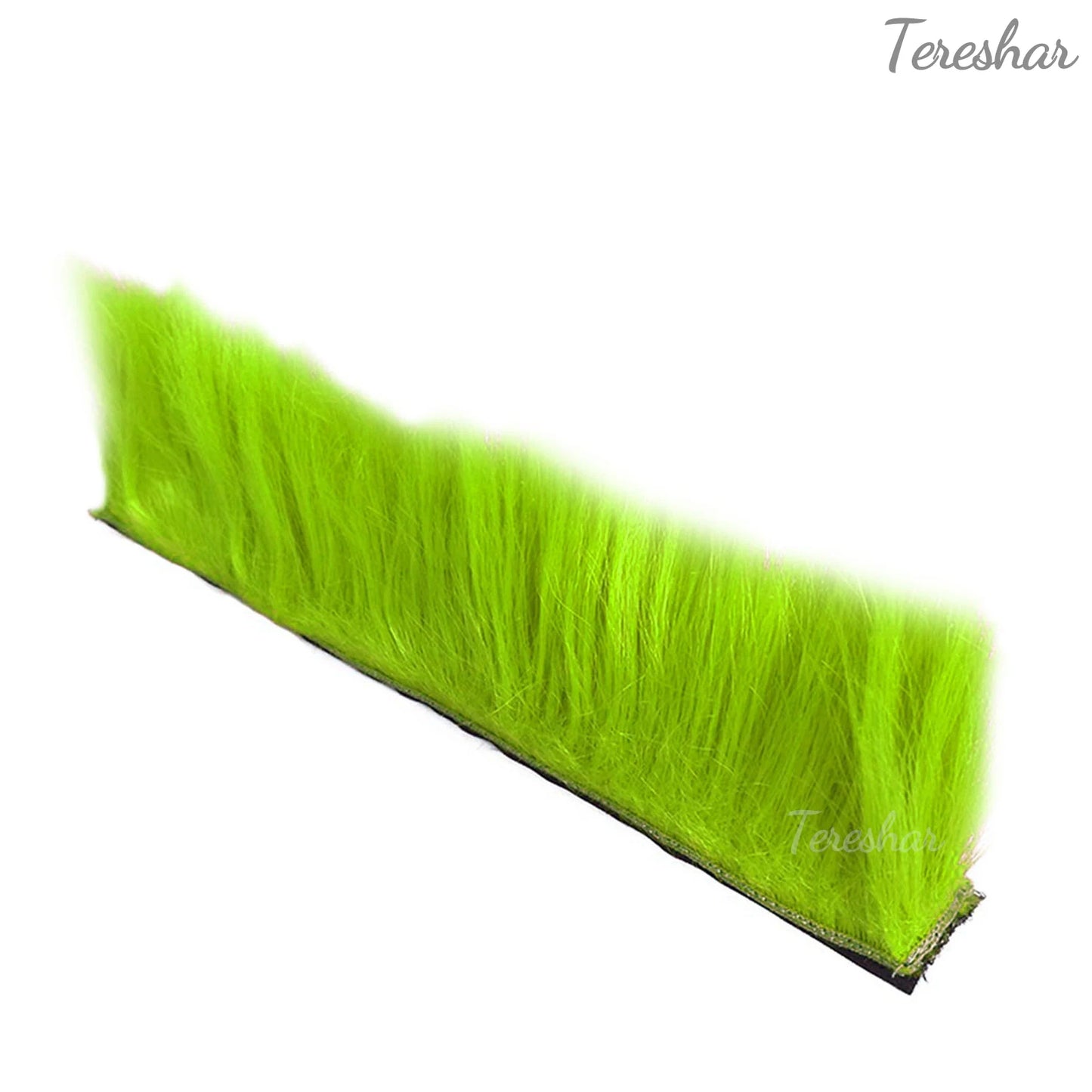 Helmet Mohawk Hair Patches Skinhead Adhesive Wig for Motorcycle Costume