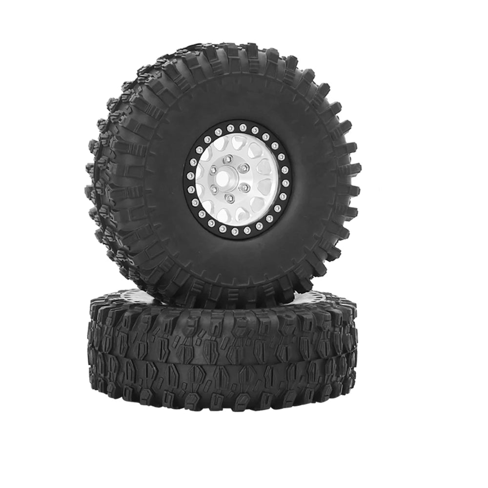 Beadlock Wheel 1.9 Metal Rim for 1/10 RC Crawler Axial SCX10 TRX-4 Redcat