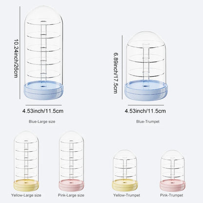 Transparent Rotating Blind Box for Home Desktop Multi-Layer Organizer