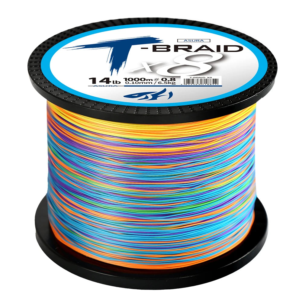 Braid Fishing Line 300-1000M PE 8 Strands Braided Carp Fishing
