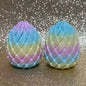 3D Printed Dragon Egg Stress Relief Fidget Desk Ornament Deformable Twist