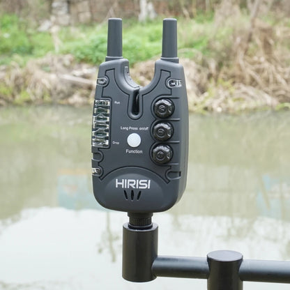 Hirisi Carp Fishing Bite Alarms with LED Light, Adjustable Volume, Tone, Sensitivity Fishing Bite Indicators B150-EXPROTAS