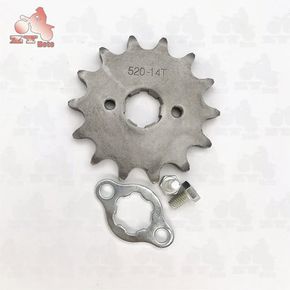 520 Front Engine Sprocket 10T 15T-20T 20mm ID for Honda Lifan Zongshen Pit Bike