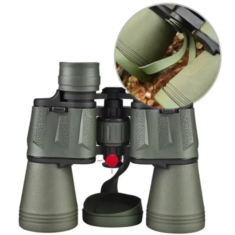 20x50 Binoculars FMC Coated BAK4 Prism IPX4 Waterproof Camping Hunting Hiking