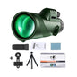 80x100 HD Zoom Telescope Long Distance Folding Outdoor Hunting Camping Travel