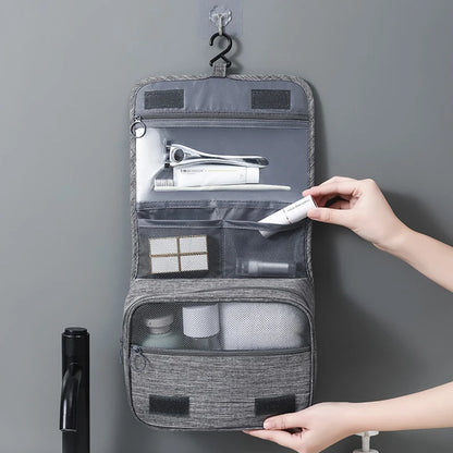 Cosmetic Bag Travel Toiletry Organizer Waterproof Hanging Wash Bags 19cm
