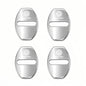4Pcs Car Door Lock Cover Protective Buckle Sticker for VW Golf MK6