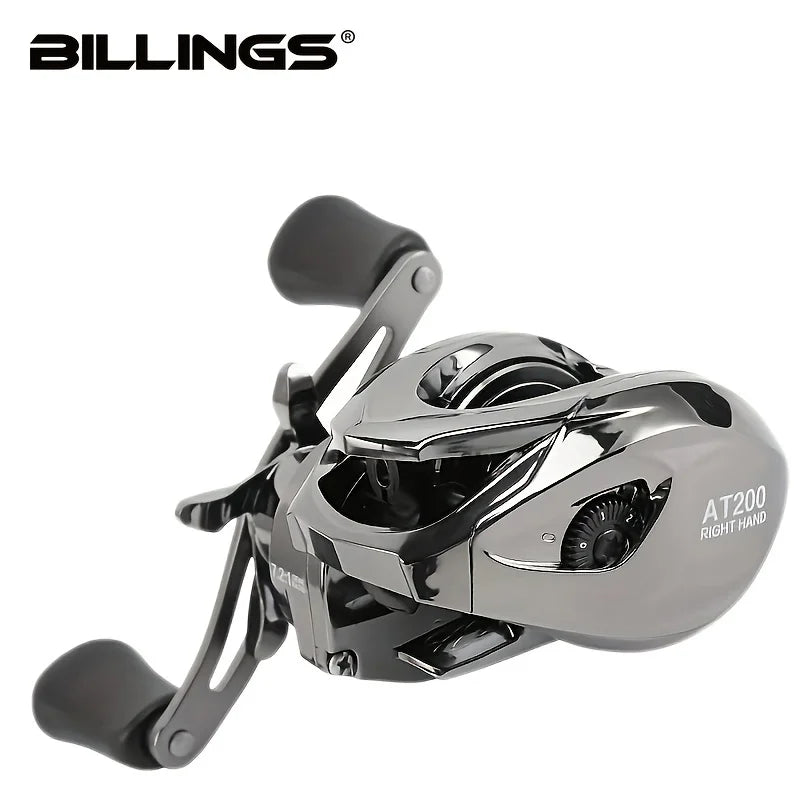 Baitcasting Reel 7.2:1 Billings AT Series 5+1BB 18lb Drag Fresh Saltwater