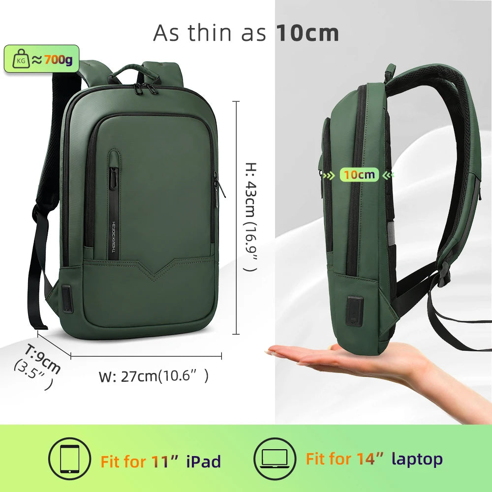 Heroic Knight Men Business Backpack Multifunction Slim Laptop Bags For Women outdoors Waterproof pack Aesthetic Backpack Design-EXPROTAS