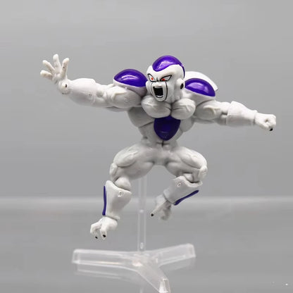8pcs Dragon Ball Frieza PVC Figures Collectible Anime Statue Model Set