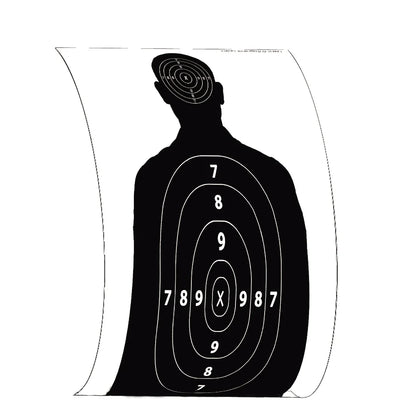 10/20/30pcs Human Body Shape Target Papers for Archery Shooting Hunting Slings Darts Catapult - Outdoor Sports Practice