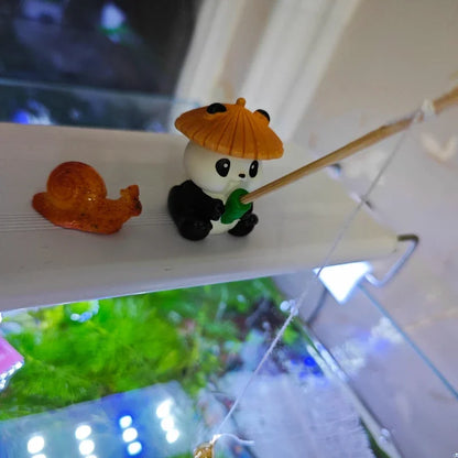 Decoration Mini Fishing Garden Ornament for Fish Tank Pond